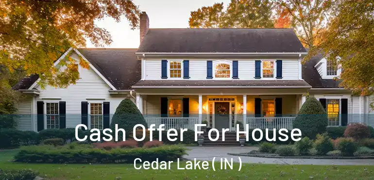  Cash Offer For House Cedar Lake ( IN )