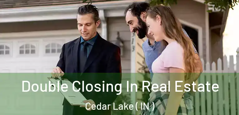  Double Closing In Real Estate Cedar Lake ( IN )