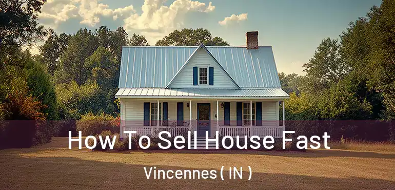  How To Sell House Fast Vincennes ( IN )