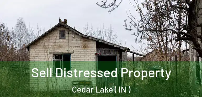  Sell Distressed Property Cedar Lake ( IN )