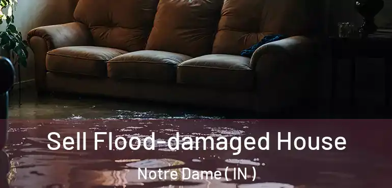  Sell Flood-damaged House Notre Dame ( IN )