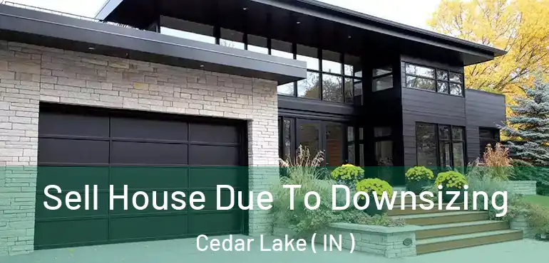  Sell House Due To Downsizing Cedar Lake ( IN )