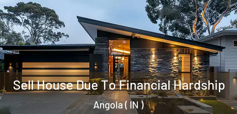  Sell House Due To Financial Hardship Angola ( IN )