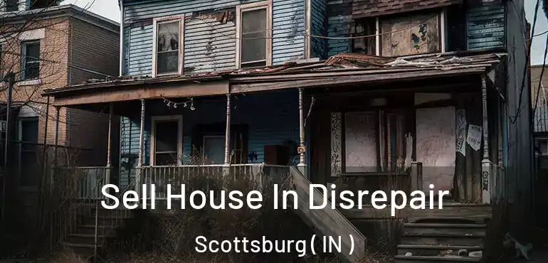  Sell House In Disrepair Scottsburg ( IN )