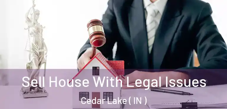  Sell House With Legal Issues Cedar Lake ( IN )