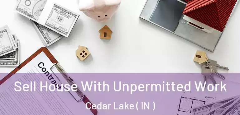  Sell House With Unpermitted Work Cedar Lake ( IN )