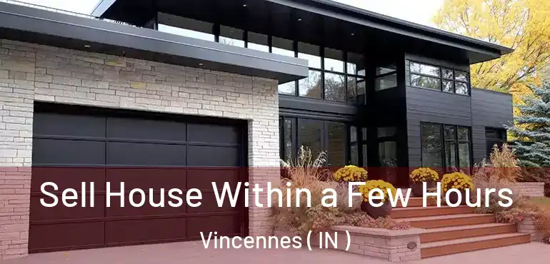  Sell House Within a Few Hours Vincennes ( IN )