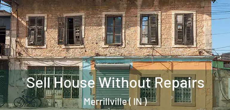  Sell House Without Repairs Merrillville ( IN )