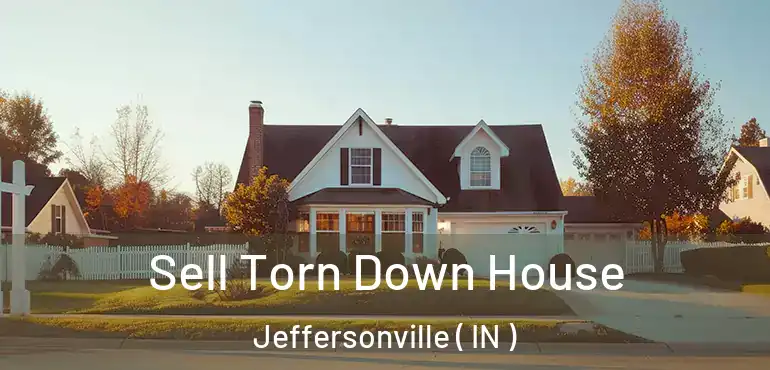  Sell Torn Down House Jeffersonville ( IN )
