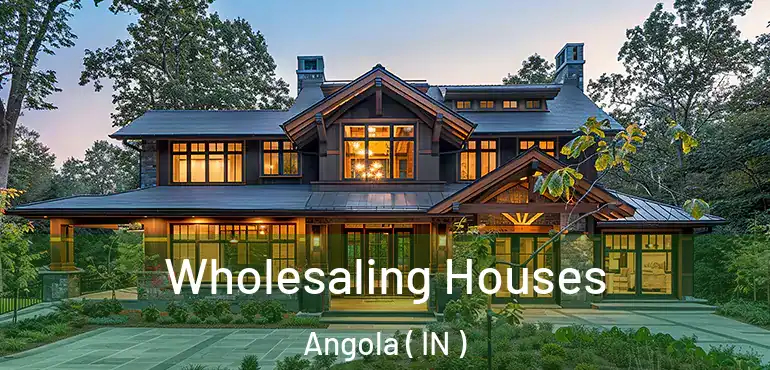  Wholesaling Houses Angola ( IN )
