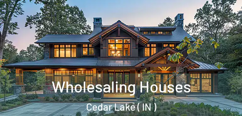 Wholesaling Houses Cedar Lake ( IN )