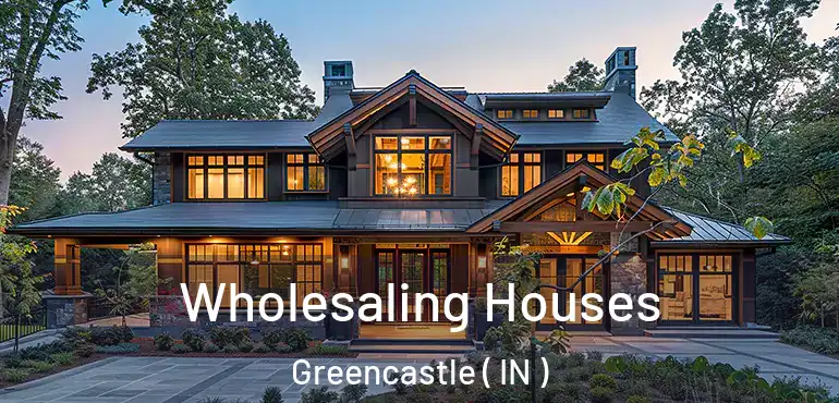  Wholesaling Houses Greencastle ( IN )