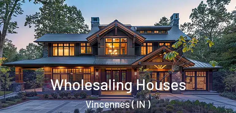 Wholesaling Houses Vincennes ( IN )