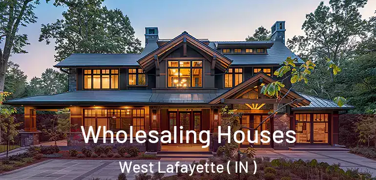  Wholesaling Houses West Lafayette ( IN )